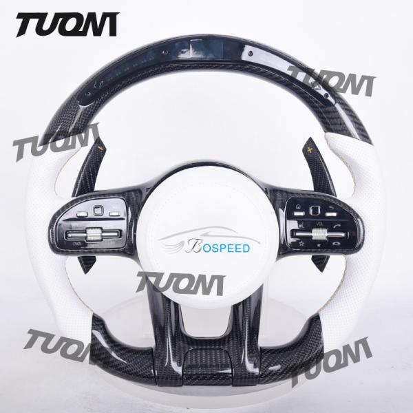 Buy cheap Soft Carbon Fiber Fit For Mercedes Benz Steering Wheel LED Display from wholesalers