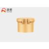 Buy cheap Ribbed 24/410 Round Plastic Bottle Cap Cosmetic Packaging Flip Top Cap from wholesalers