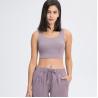 Buy cheap High Support U Back High Quality Sports Bra Vest Padded Wireless Bras Excercise Gym Wear from wholesalers