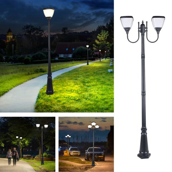 Buy cheap Commercial Solar Street Light 100W 200W Lampadaire Outdoor Led Lamp from wholesalers