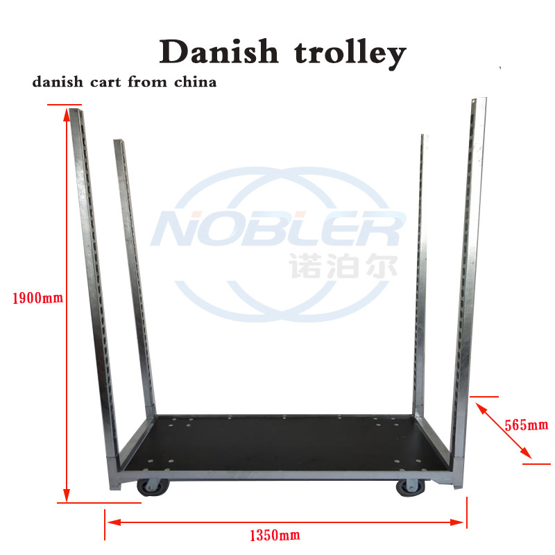 Metal Sheet Danish Trolley Cart To Seedling Sprout Special Flower Trolley