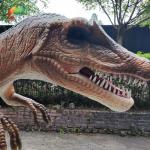 Small Size 4M Waterproof Allosaurus Animatronic Exhibition Dinosaurs