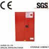 Buy cheap Red Paint Ink Chemical Hazardous Storage Cabinet heavy duty for SSMR100030P from wholesalers