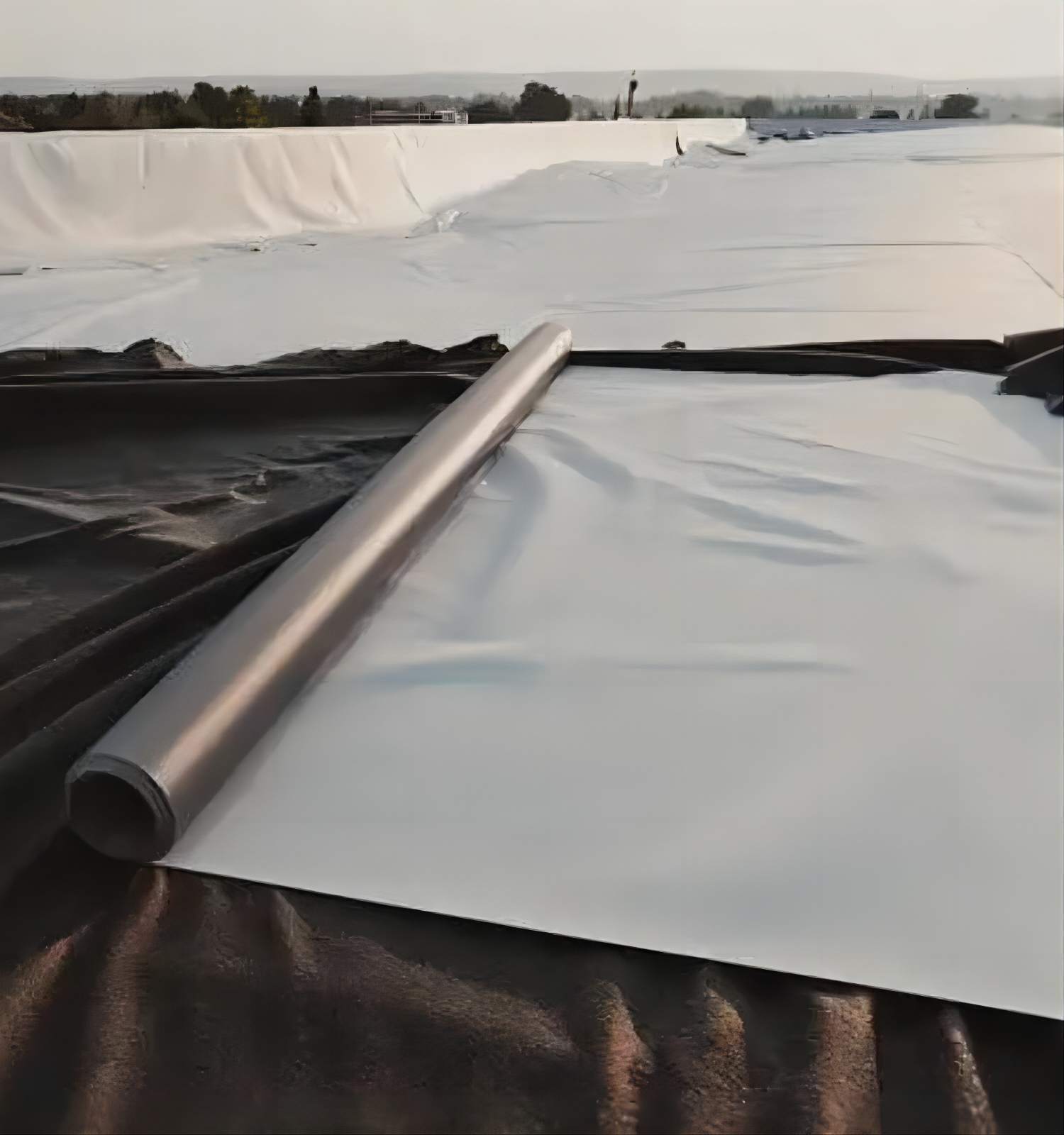 Anti Puncture and UV Resistant Geomembrane for Fish Ponds High Density Polyethylene EVA