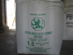 Tubular Type A big 2 Ton Bulk Bags Jumbo bag with PE liner Cement bulk bags