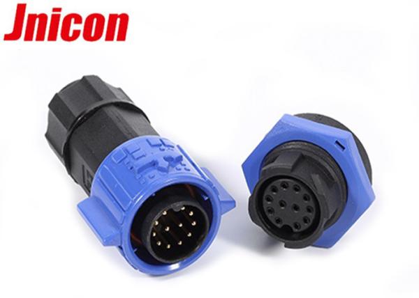 Buy cheap 12 Pin Waterproof Data Connector , Waterproof Panel Mount Connector from wholesalers