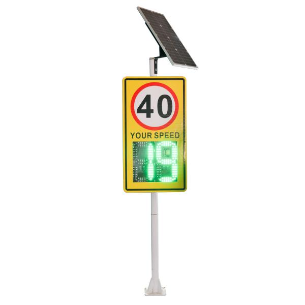 Buy cheap Vehicle Speed Traffic Limited Sign With 188 Digital Display Solar Sign from wholesalers