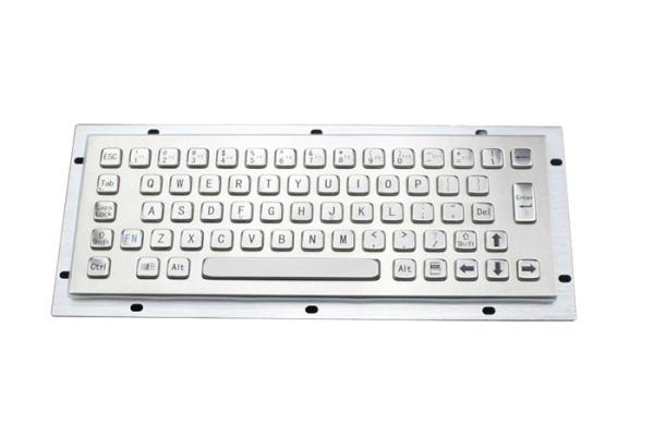 Buy cheap IP65 Outdoor Industrial Metal Keyboard With 65 Keys F1 To F12 USB / PS2 Cable from wholesalers
