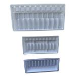 Pharmaceutical PET Ampoule Tray Customization 1ml 2ml 5ml 10m Water Injection