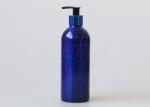 Empty Silver Aluminum Cosmetic Bottle With Lotion Pump 500ml Recycled