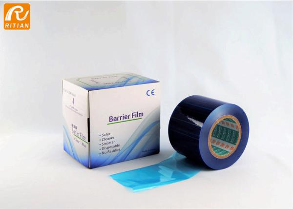 Buy cheap Acrylic Adhesion Disposable Dental Barrier Film make blue, clear, pink color from wholesalers