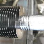 DELLOK A192 Bolier Cooling 6FPI Stainless Steel Fin Tube Seamless