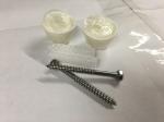 Hex Shaped Toilet Floor Screws Long Endurance With Slot Headed / Cross Headed
