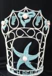 Buy cheap Starfish crowns summber pageant crowns and tiaras wholesale rhinestone crowns from wholesalers