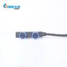 Buy cheap Waterproof Male And Female Connector IP68 M12 M15 400V 24A 2 PIN 3PIN 4PIN 5 PIN Cable Connector from wholesalers
