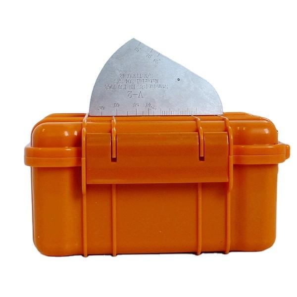 Buy cheap Carbon Steel 1018 Stainless Steel 304 ISO2400-1972E, BS2704 DIN 54120 Ultrasonic Calibration Blocks IIW V-2 from wholesalers