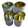 Buy cheap Black 50kg Metal Tin Bucket With Ring Lock Customized Color Printing from wholesalers
