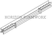 Professional Concrete Wall Forming Systems With H20 Beam And Steel Walers