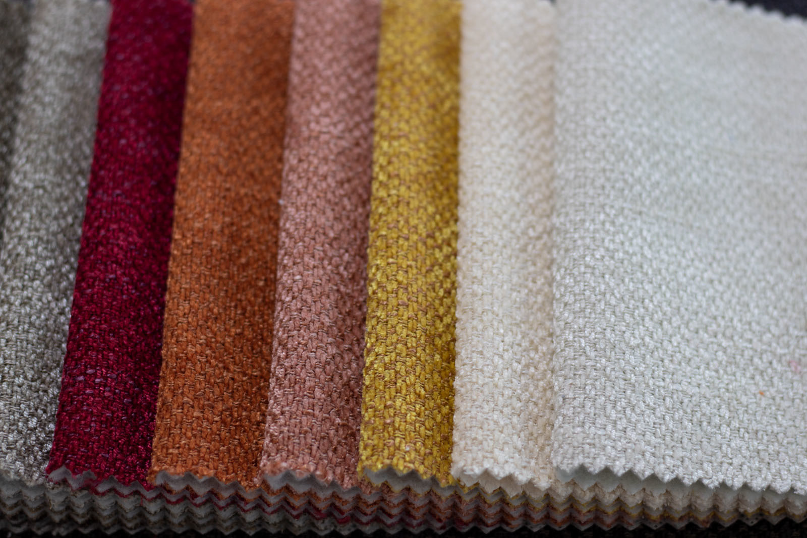 Chenille Velvet Sofa Upholstery Fabrics Brushed Pattern