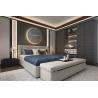 Buy cheap Dark Gray Laminate LED Lights Custom Whole Room Wardrobe Modern Closet from wholesalers
