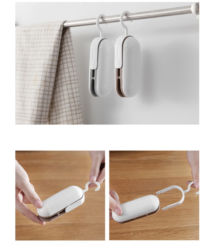 Plastic Pouch Sealing Mini Bag Sealer and Cutter for Portable Paper Packaging Material