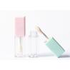 Buy cheap Square 5ml Purple Green Lip Gloss Tube Custom logo Empty Lip Gloss Tube Cosmetic Packaging from wholesalers