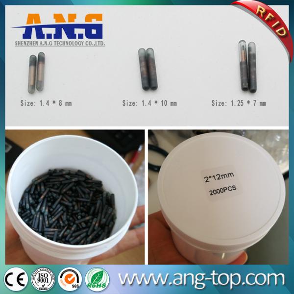 Buy cheap 2.12*12mm 134.2KHZ Animal Microchip ID RFID Glass Tag For Pet Track from wholesalers