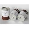 Buy cheap Food Grade Paper Cans Packaging For Powder 83mm Dia Customized Design from wholesalers