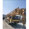 Buy cheap ISO9001 Certified Chinese Rough Terrain Crane Truck Cranes 70t Lifting in Orange from wholesalers