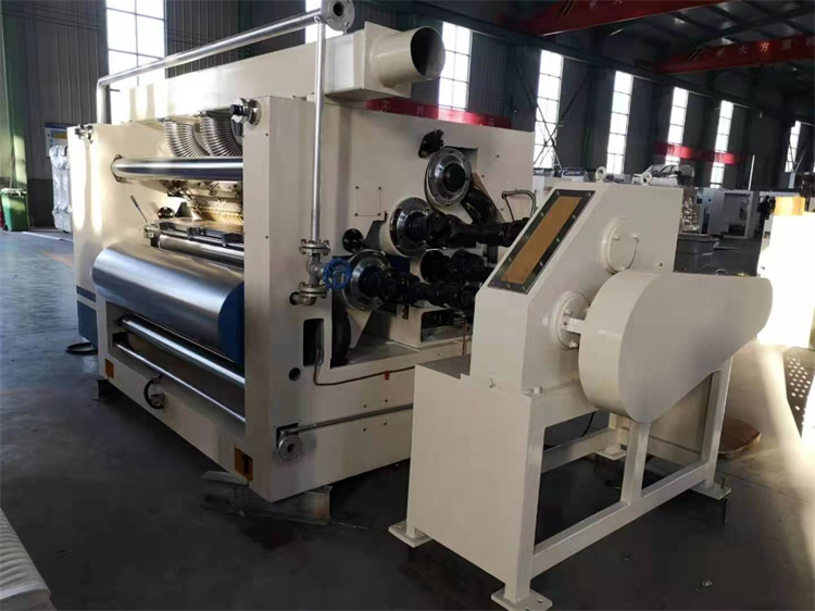 Single Facer Cardboard Machine for Corrugated Cardboard Carton Box Production Line