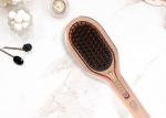 42W Electric Hair Brush Straightener PTC Heater Plastic Aluminum Material