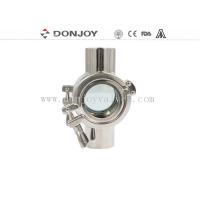 Buy cheap Zero Dead Angle No Retention Sanitary Stainless Steel Sight Glass product