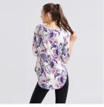 XS-5XL Women'S 3 4 Sleeve T Shirts / Loose Fitting Workout Shirts