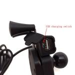 OEM Motorcycle Cell Phone Bracket , RoHS 0.5KG Bike Handle Mobile Stand
