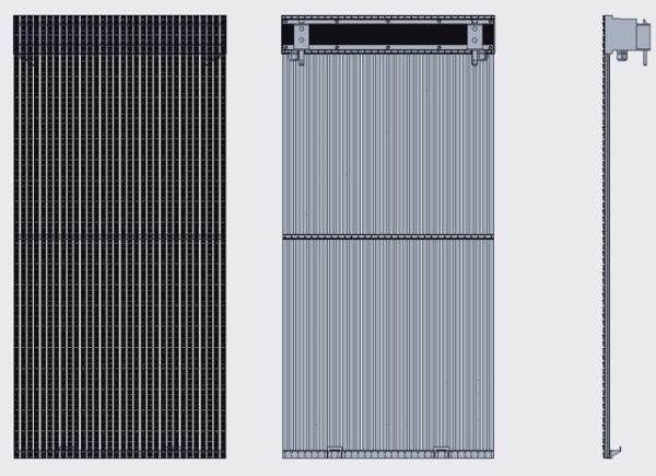 Quality Waterproof Rating IP65 LED Screen Transparent With DIP 346 Configuration for sale