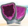Buy cheap Bath Massage Pet Grooming Gloves Pet Hair Removal Glove Double Sided Eco Friendly from wholesalers