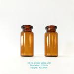 Screen Printing Medical Injection Glass Vial 30ml Amber Tubular Glass Vial
