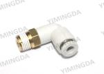 Fitting , Elbow , Male for GTXL parts , 465500556- for cutter machine