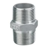 Buy cheap Stainless steel Hex nipple CF8M/CF8 , Screwed Pipe Fittings product