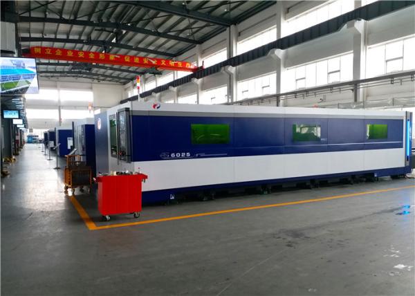 Buy cheap Horizontal Fiber Metal Laser Cutting Machine For Hardware / Advertising Industry from wholesalers