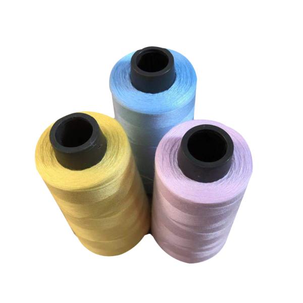 Buy cheap Industrial Textile Polyester Yarn , Clothing Tent Sewing Thread High Tenacity from wholesalers