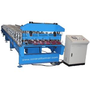Buy cheap Trapezoial Roof Panel Roll Forming Machine product