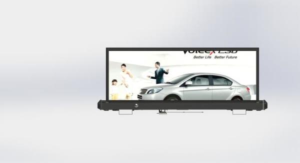 Buy cheap 1R 1G 1B WIFI 2 Side Taxi Top Led Display Waterproof SMD2727 Car Top Led Display from wholesalers