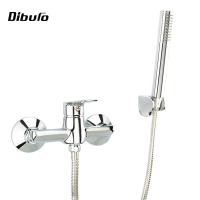 Buy cheap Polished 500000 Cycles Bathroom Hot And Cold Water Mixer product