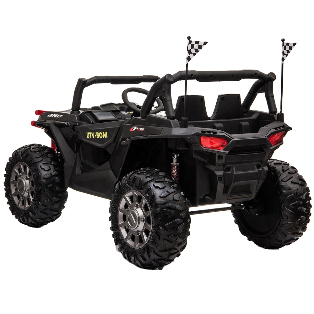 PP Plastic 12V 2 Seater Electric Battery Ride On Toy Cars for Kids Age Range 2-4