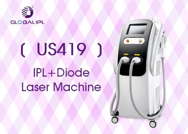 Buy cheap ISO13485 Certified IPL Diode Laser 2 In 1 Multifunctional Beauty Machine from wholesalers