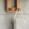 Buy cheap Bathroom Bamboo Shower Caddy Over The Shower Head For Shampoo / Conditioner from wholesalers