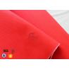 Buy cheap Anti Acid 480gsm 0.45mm Fiberglass Fire Blanket Red With Acrylic Coated from wholesalers