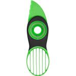 Kitchen Stainless Steel Houseware 3 In 1 Avocado Slicer Green Tool