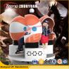 Buy cheap Dynamic Virtual 9D Action Cinemas , Amusement Park 9D VR Simulator 1 / 2 / 3 Seat from wholesalers